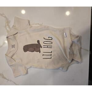 0-3M Groundhog Baby Onesie® Cotton Newborn Bodysuit Baby Shower Gift